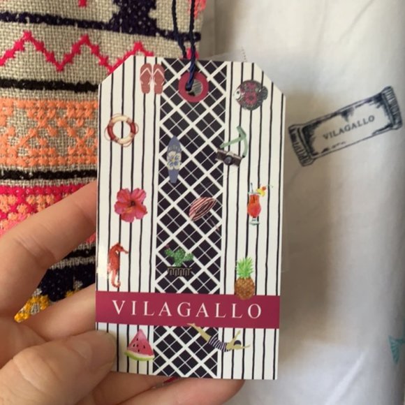 Vilagallo Embroidered Vest, Sz 38 / M - Picture 7 of 9